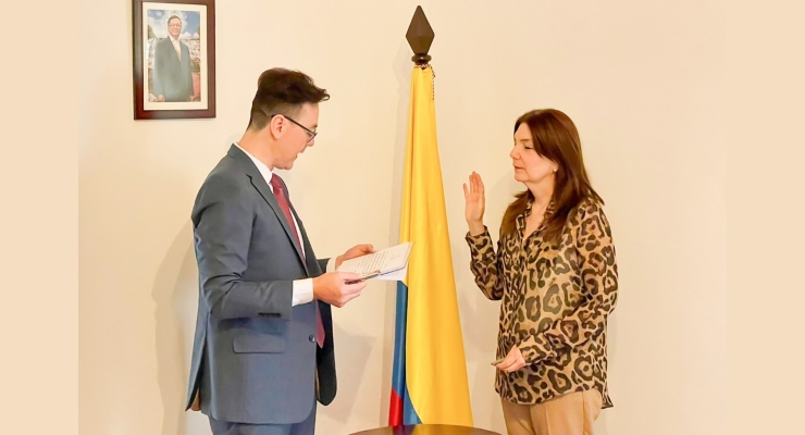 Eugenia Ponce de León asume funciones como primera secretaria en la Embajada de Colombia en Kenia