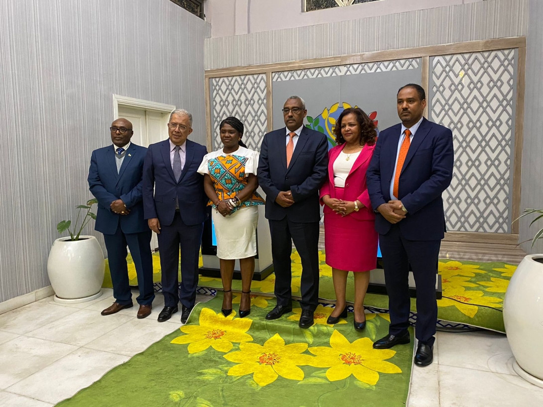 Viceministro Francisco Coy acompañó a la vicepresidenta Francia Márquez a una amplia agenda en Etiopía