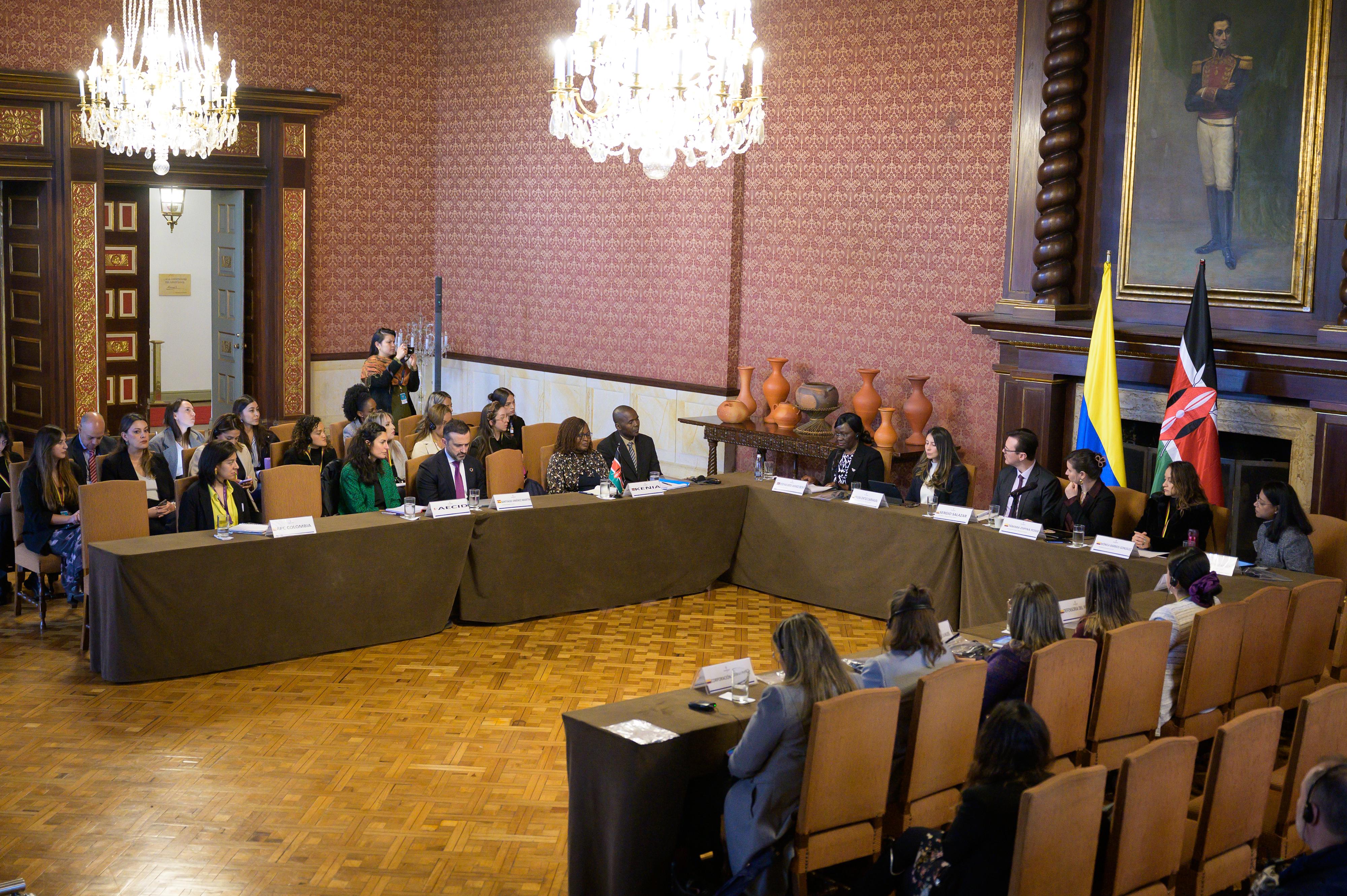 Colombia y Kenia refuerzan cooperación feminista en el marco de la Estrategia África