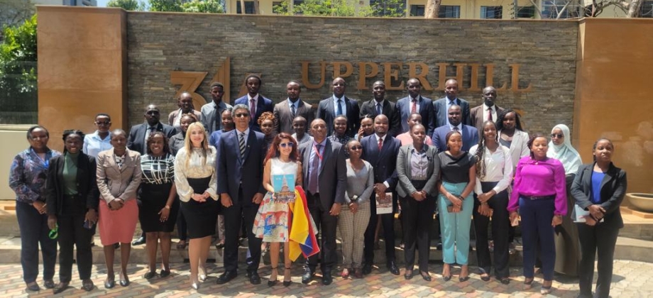 Embajada de Colombia en Nairobi inicia con el programa de enseñanza del idioma español a funcionarios de la Cancillería de Kenia