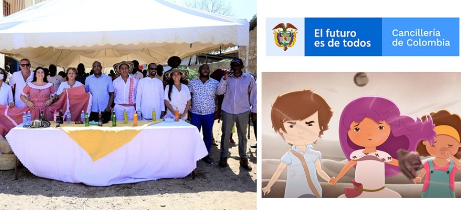 La Embajada de Colombia en Kenia proyectó de manera presencial el largometraje “El Libro de Lila” en Mombasa