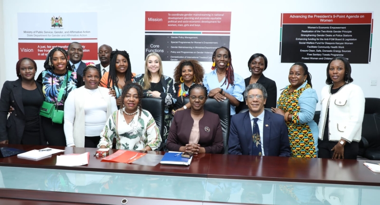Estrategia África: avanza la agenda de género en Kenia con la visita de delegación de mujeres afrocolombianas víctimas del conflicto armado interno