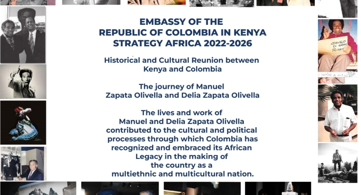 Reencuentro histórico y cultural entre Kenia y Colombia a partir de la obra y legado de Manuel  Zapata Olivella y Delia Zapata Olivella