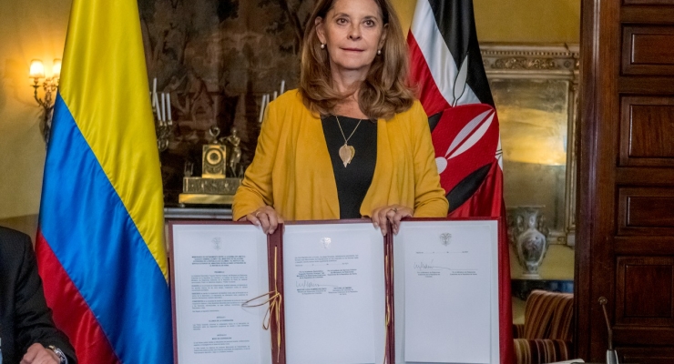 Con firma de dos nuevos instrumentos, Colombia le apuesta a dinamizar relaciones diplomáticas con Kenia